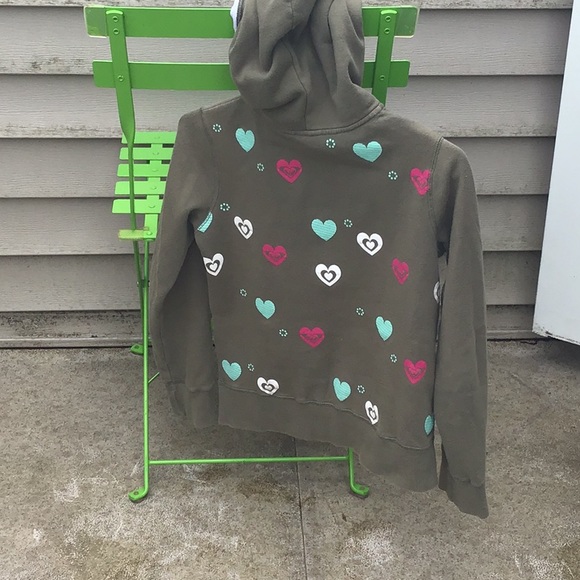 Teen girls roxy zip up sweater - Picture 2 of 3